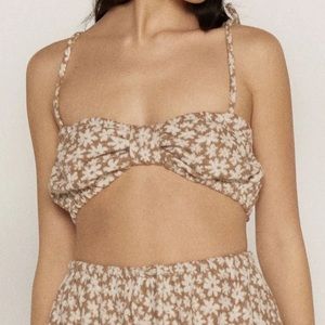 Boheme Daisy Terry Bra Top Size 3